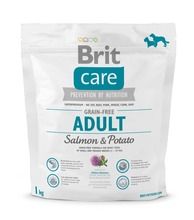 Brit Care, Adult Small & Medium Breed, Salmon & Potato, karma sucha dla psa, 1 kg