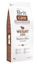 Brit Care, Weight Loss All Breed, Rabbit & Rice, karma sucha dla psa, 12 kg