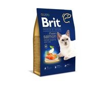 Brit, Dry Premium, Adult, karma sucha dla kota z łososiem, 1,5 kg
