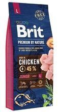 Brit, Premium by Nature, Junior Large, karma sucha dla psa, 15 kg