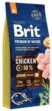 Brit, Premium by Nature, Junior Medium, karma sucha dla psa, 15 kg