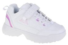 Buty sportowe dziewczęce, białe, Kappa Rave GC K