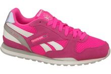 Buty sportowe dziewczęce, różowe, Reebok GL 3000