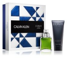 Calvin Klein, Eternity for Men, zestaw: woda perfumowana, spray, 50 ml + żel pod prysznic, 100 ml