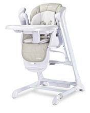 Caretero, Indigo, krzesełko i huśtawka, 2w1, grey