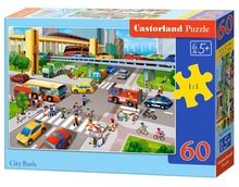 Castorland, City Rush, puzzle, 60 elementów