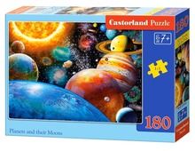 Castorland, Planets and their Moons, puzzle, 180 elementów