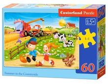 Castorland, Summer in the Countryside, puzzle, 60 elementów