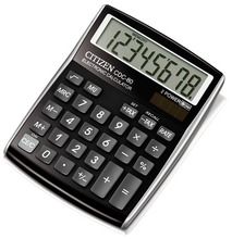 Citizen CDC-80 BKWB, kalkulator biurowy, 8-cyfrowy, czarny