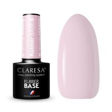 Claresa, Rubber Base, baza do lakieru hybrydowego, nr 6, 5g