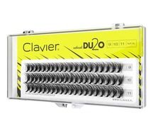 Clavier, DU2O Double Volum Mix, kępki rzęs, 9 mm, 10 mm, 11 mm