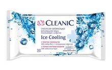 Cleanic, Ice Cooling, chusteczki odświeżające z efektem chłodzącym, 15 szt.