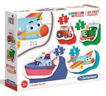 Clementoni, Moje pierwsze puzzle, Means of Transport, 30 elementów