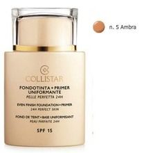 Collistar, Fondotinta+Primer Uniformante 24H SPF 15, Podkład i baza w jednym nr 5, 35 ml