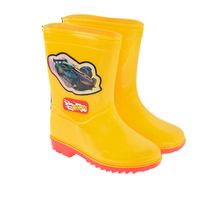 Cool Club, Kalosze chłopięce, żółte, Hot Wheels