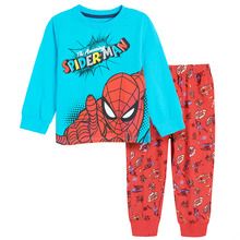 Cool Club, Piżama chłopięca, niebiesko-czerwona, Spider-Man