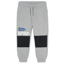 Cool Club, Spodnie dresowe chłopięce, szare, NASA
