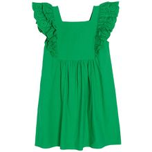 Cool Club, Sukienka dziewczęca z krótkim rękawem, zielona