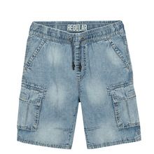 Cool Club, Szorty jeansowe chłopięce, pull on, denim