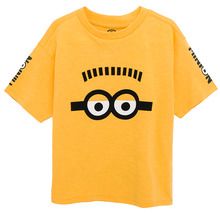 Cool Club, T-shirt chłopięcy, żółty, Minionki