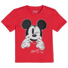Cool Club, T-shirt dziecięcy, czerwony, Myszka Miki