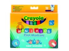 Crayola, Mini Kids, flamastry zmywalne, 12 szt.