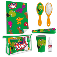 Crazy Dino, zestaw toaletowy
