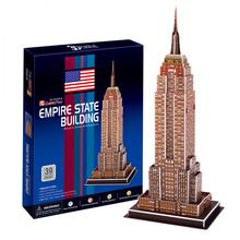 Cubic Fun, Empire State Building, puzzle 3D, 39 elementów