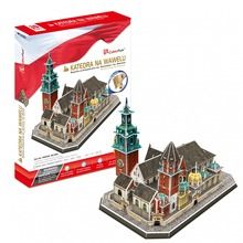Cubic Fun, Katedra na Wawelu, puzzle 3D, 101 elementów