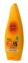 Dax Sun, emulsja ochronna do opalania SPF 15, z masłem kakaowym i olejem arganowym, 175 ml