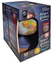 Demart, atlas + globus, zestaw