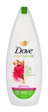 Dove Care by Nature, żel pod prysznic, Glowing, lotus flower extract & rice water, 400 ml