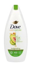 Dove Care by Nature, żel pod prysznic, invigorating, avocado oil & calendula extract, 400 ml