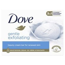 Dove, delikatnie złuszczające mydło w kostce 3in1, gentle exfoliating, 90g