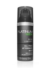 Dr Irena Eris, Platinum Men Skin Comfort Aftershave Balm, nawilżający balsam po goleniu, 50 ml
