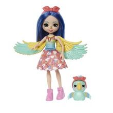 Enchantimals, Prita Parakeet & Flutter, zestaw z lalką i figurką