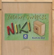Epideixis, Niki, zabawy twórcze, klocki drewniane