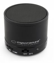 Esperanza, głośnik Bluetooth RITMO EP115K, czarny