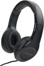Esperanza, słuchawki nauszne stereo z regulacją głośności EH138K SOUL, czarne