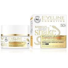 Eveline, Exclusive Snake 50+ krem-koncentrat modelujący kontur twarzy, na dzień i noc, 50 ml