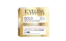 Eveline, Gold Revita Expert 30+ wygładzający krem do twarzy z 24K ze złotem, 50 ml