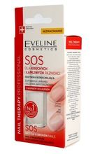 Eveline, Nail Therapy, lakier odżywka SOS, dla kruchych i łamliwych paznokci