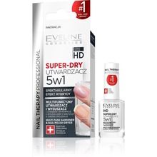 Eveline, Nail Therapy, utwardzacz i wysuszacz do paznokci 5w1, Super-Dry, 12 ml