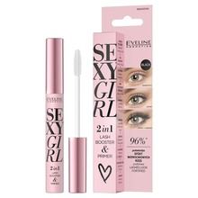 Eveline, Sexy Girl, baza i odżywka do rzęs, 2w1, 10 ml