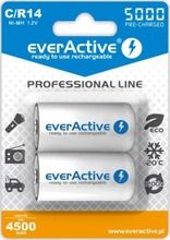 EverActive, akumulator, zestaw, EVHRL14-5000, 5000 mAh, Ni-MH, 2 szt.