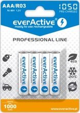 EverActive, akumulator, zestaw, Professional Line, EVHRL03-1050, 1050 mAh, Ni-MH LSD, 4 szt.