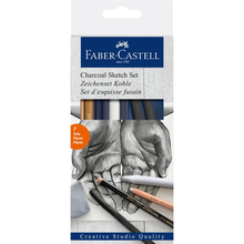 Faber-Castell, Charcoal Sketch Set, zestaw do szkicowania