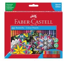 Faber-Castell, Zamek, kredki ołówkowe, 60 kolorów