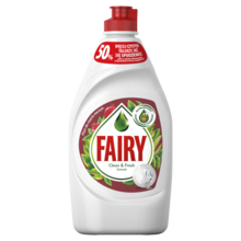 Fairy, Clean & Fresh Granat, płyn do mycia naczyń, 450 ml