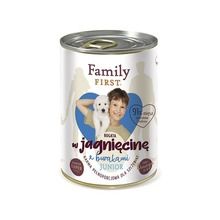 Familyfirst, karma mokra dla psa, jagnięcina + burak, Junior, 400 g